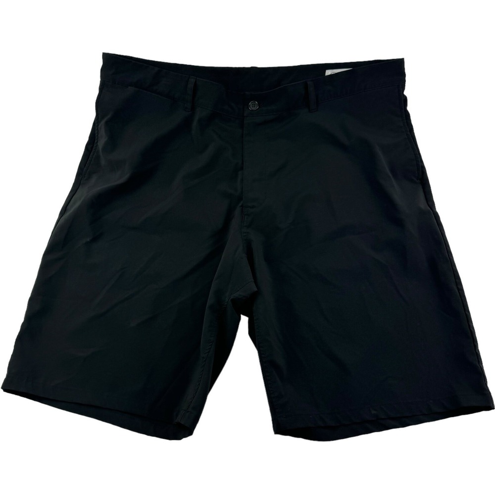 Aviator Black Nylon Spandex Travel Shorts w/ Zip Pocket Made‎ in USA Size 40X10